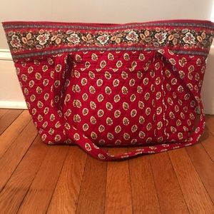 Red Leaf Vera Bradley travel bag